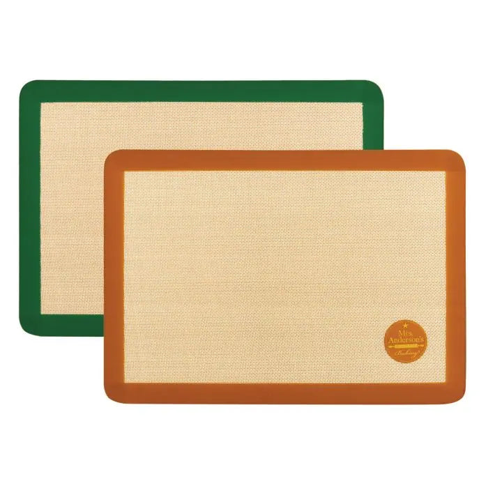 Mrs. Anderson's Baking Non-Stick Silicone Sweet and Savory Baking Mats, Set of 2 HIC