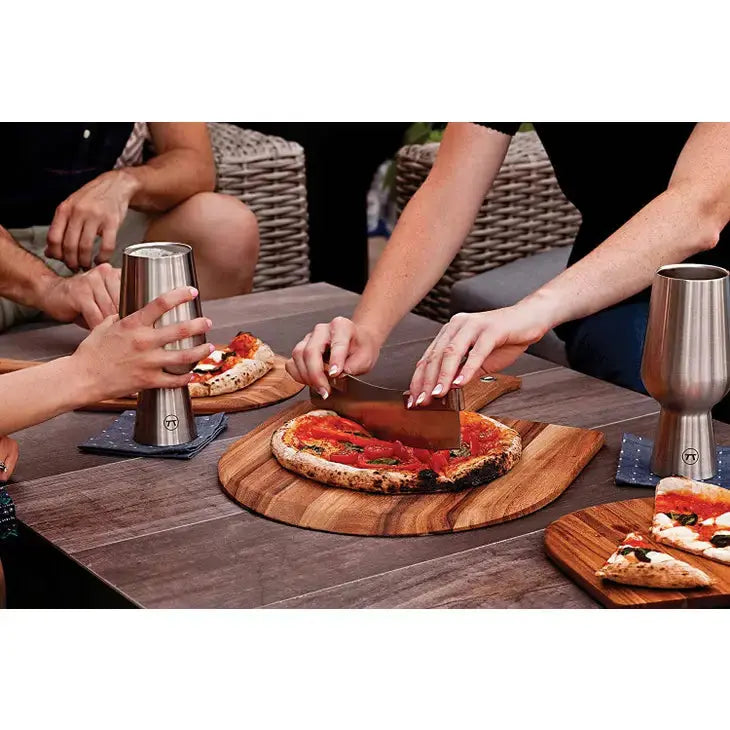 Outset Acacia Pizza Cutter Fox Run Brands