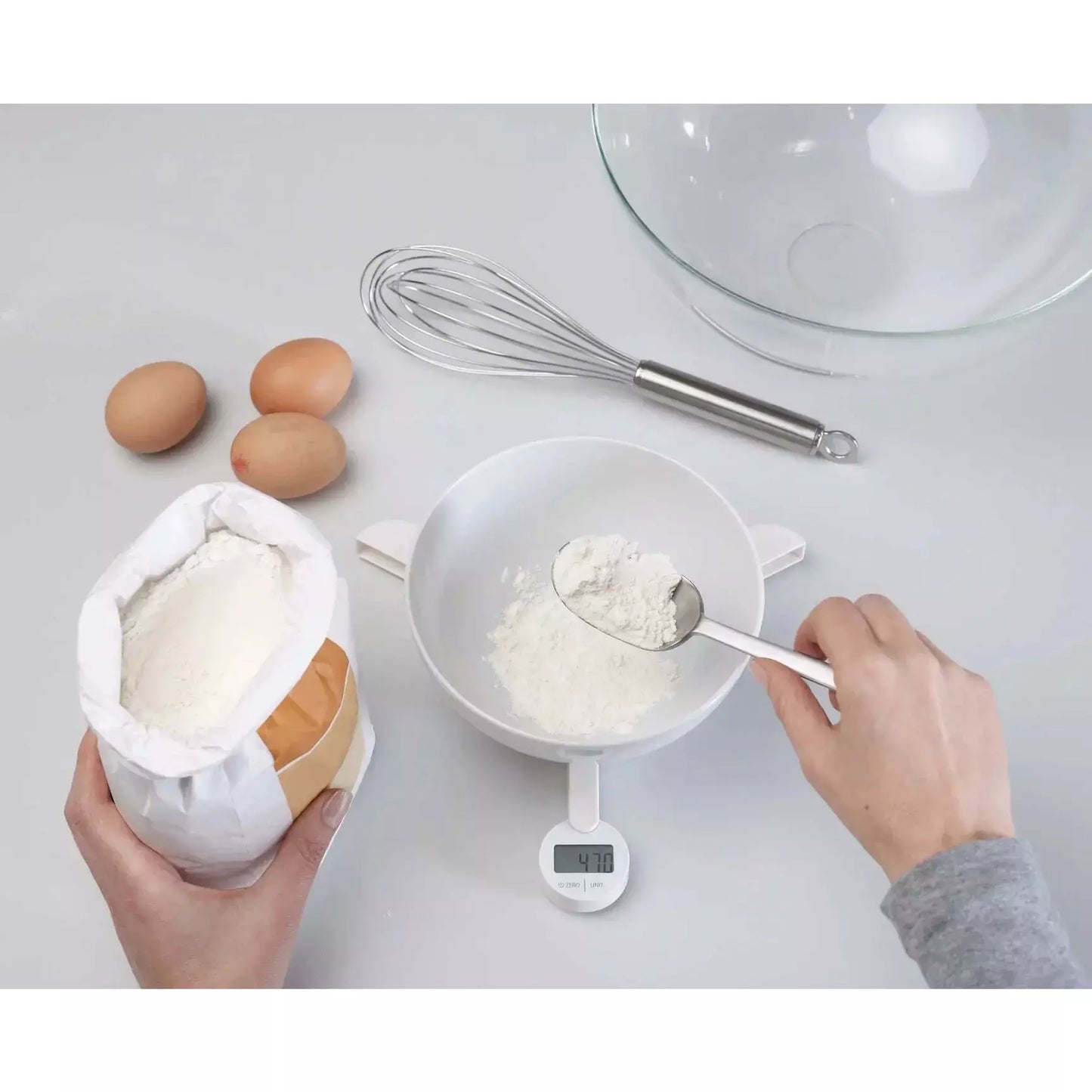 TriScale Digital Kitchen Scales JOSEPH JOSEPH