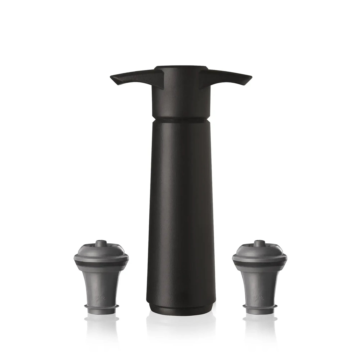 Vacu Vin Wine Saver Black | 2 Stoppers INTERNATIONAL INNOVATION