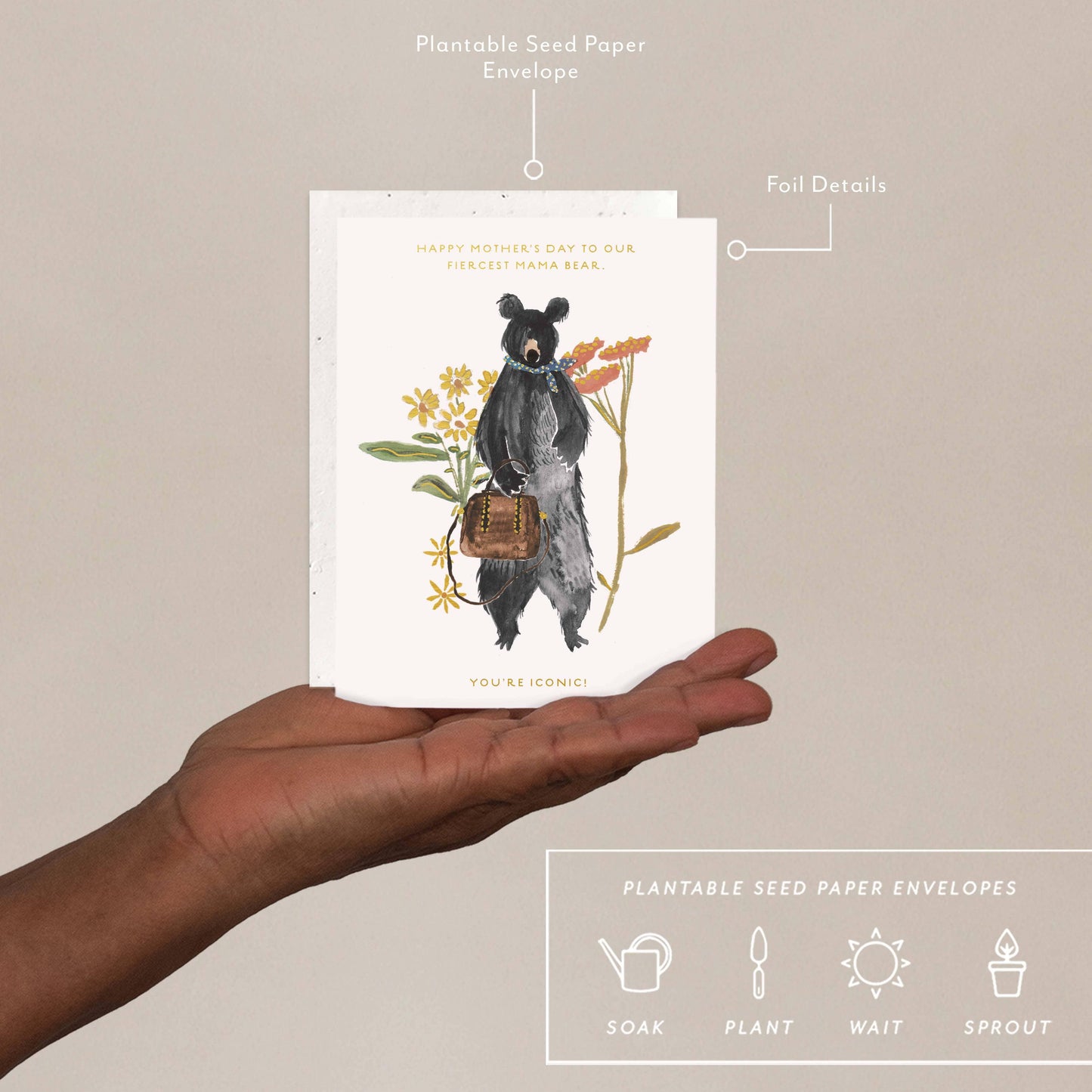 Mama Bear - Mother's Day Card Browns Kitchen