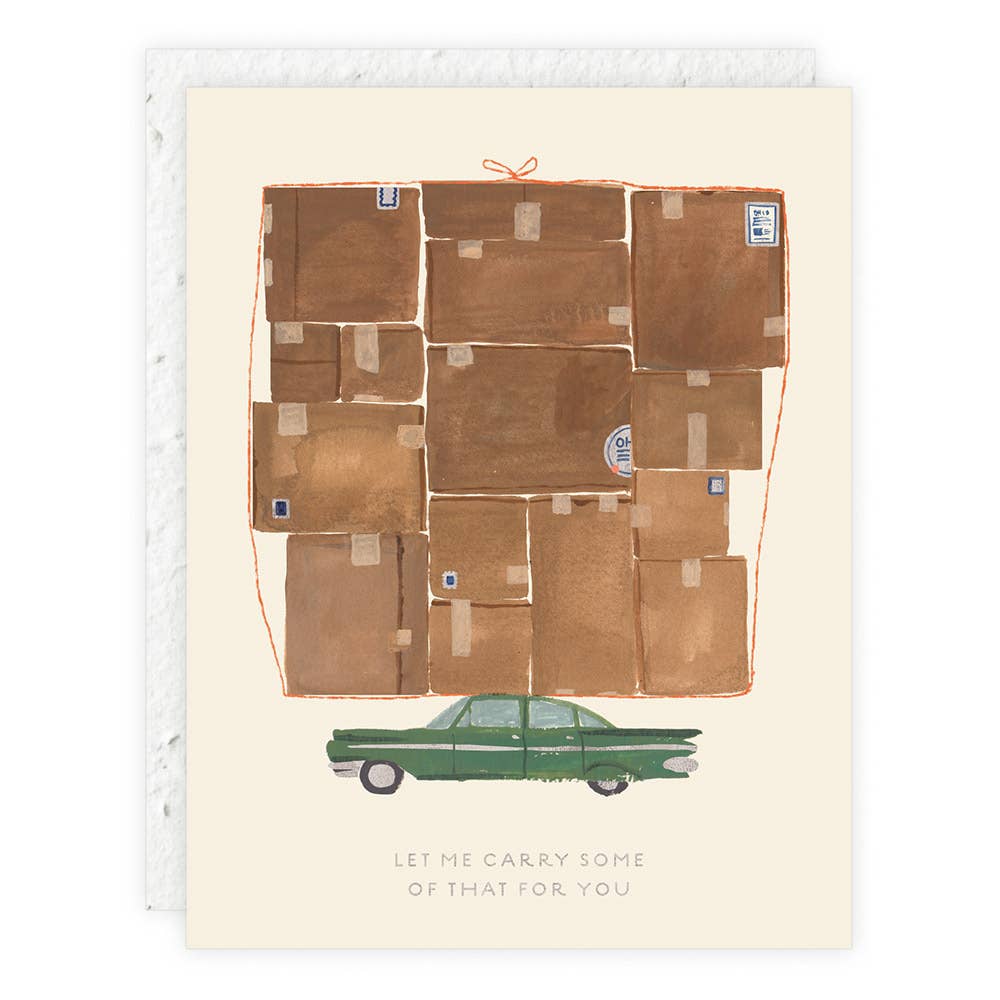 Let Me Carry Some of That - Encouragement Friendship Card Browns Kitchen