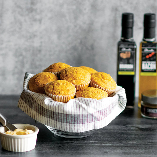 Whipped Bourbon Butter Cornbread Muffins Browns Kitchen