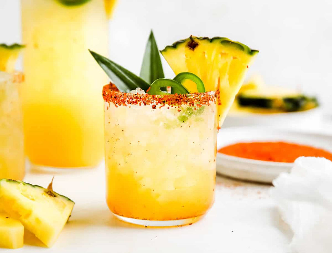 Spicy Pineapple Margarita Mocktail