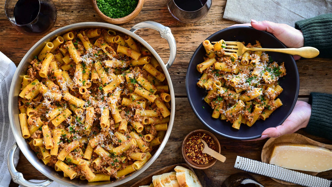 Gluten-Free Pasta Bolognese