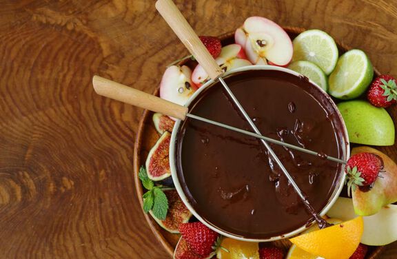 Chocolate Bourbon Fondue