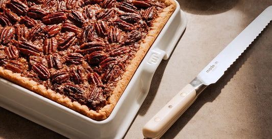 Bourbon Pecan Slab Pie