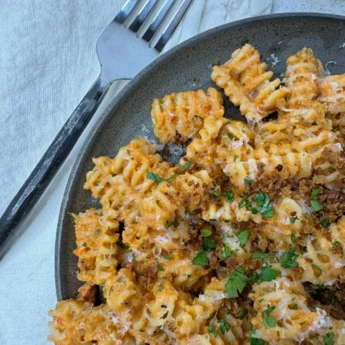 Radiators with Sun-Dried Tomato Pesto
