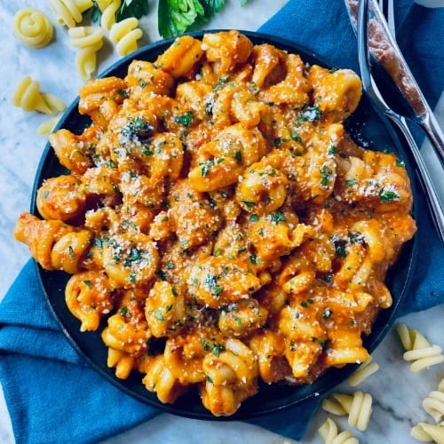 Vesuvio Romesco with Red Peppers, Tomatoes, and Garlic
