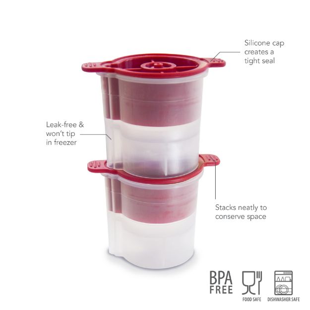 Tree & Snow Flake Ornament Ice Molds S/2