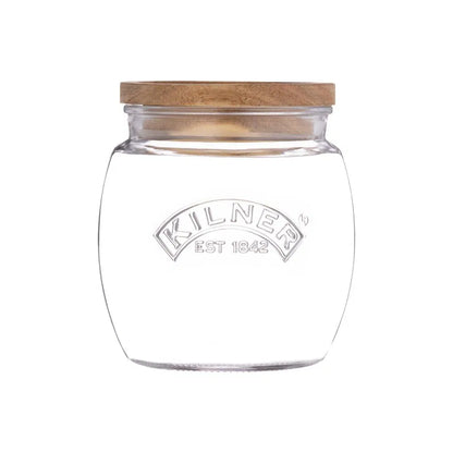 KILNER Jar with Wooden Lid 28.7 OZ