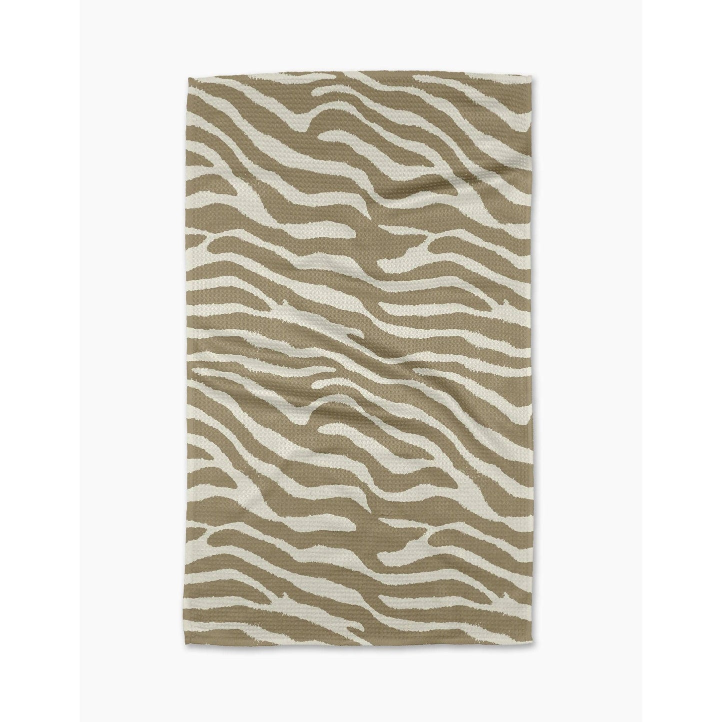 Zira Tan Geometry Tea Towel
