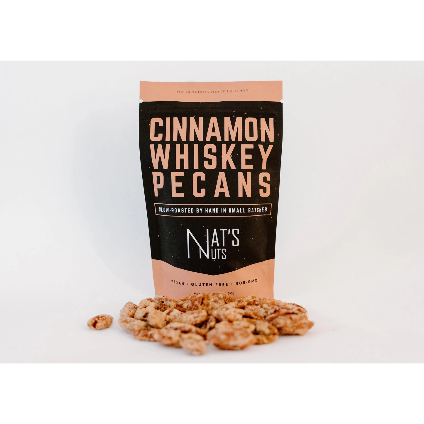 Cinnamon Whiskey Pecans