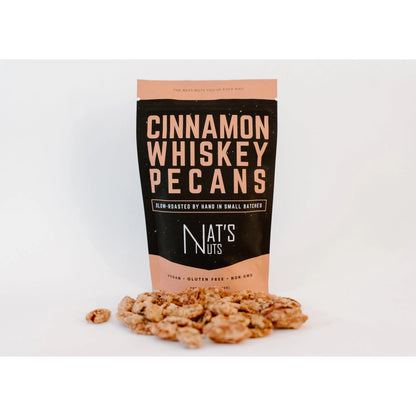 Cinnamon Whiskey Pecans