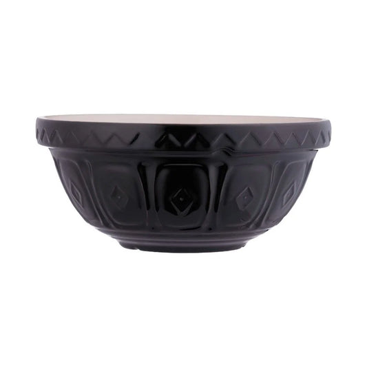 Mason Cash Color Mix Black Size 18 Mixing Bowl 11" (2.85 Qt)