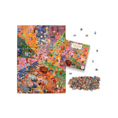 The World of Taylor An unofficial 1000-piece jigsaw puzzle
