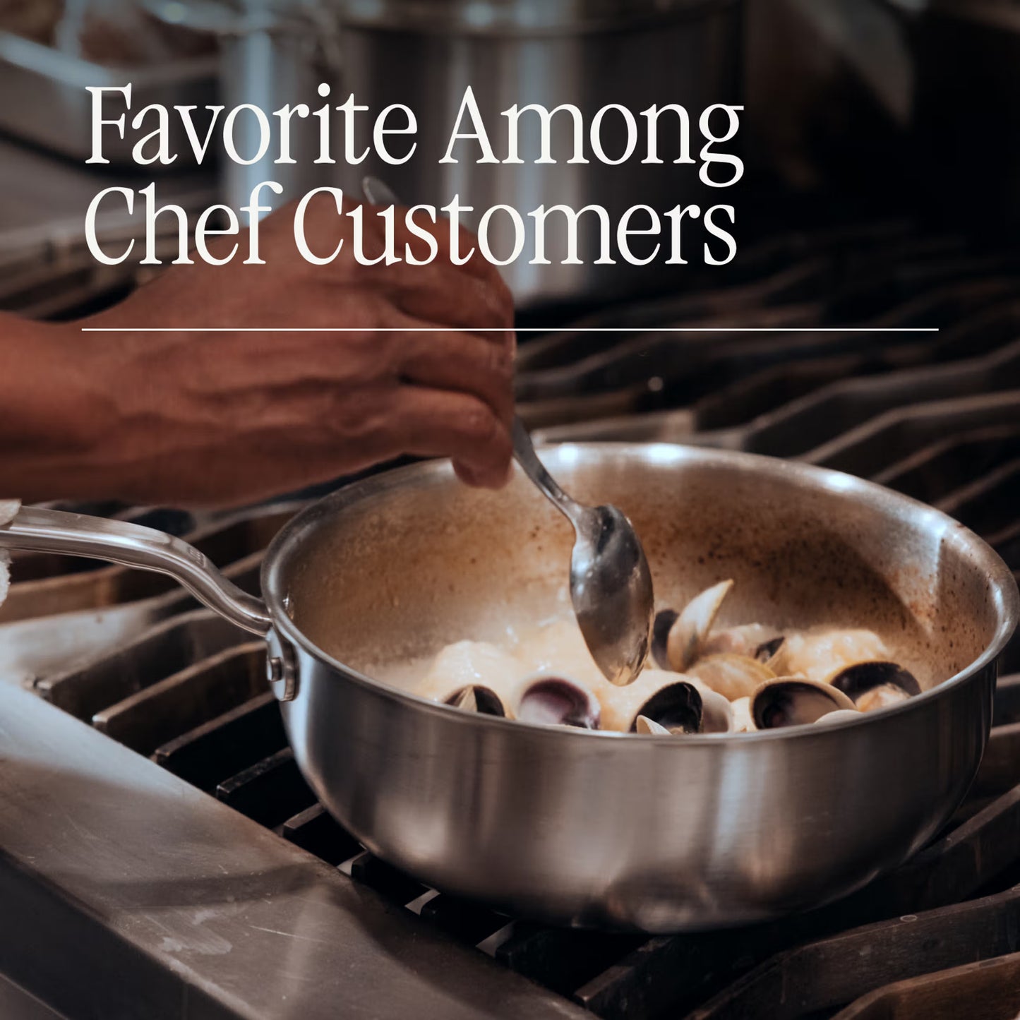 Made In Stainless Clad Saucier, 3 Qt