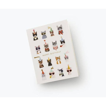 Cool Cats Birthday Card