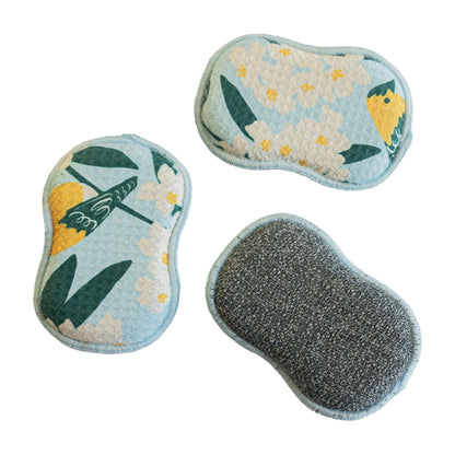 RE:usable Sponges (Set of 3) - Nuthatch Birdsong
