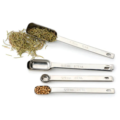 RSVP Spice Measuring Spoons Set of 6