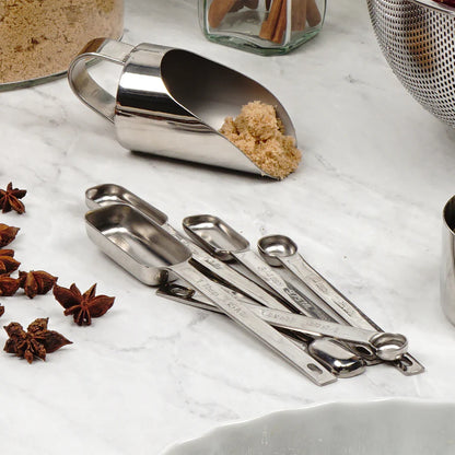 RSVP Spice Measuring Spoons Set of 6