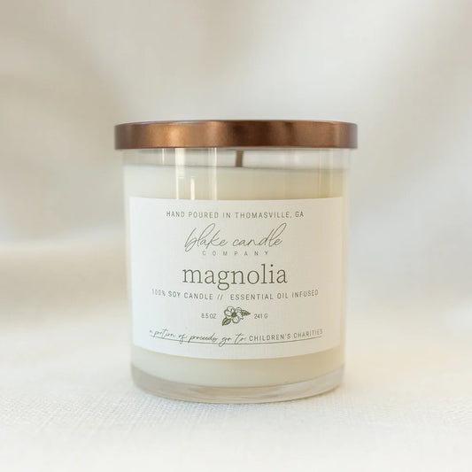 Magnolia 8.5 oz Candle by Blake Candle Company