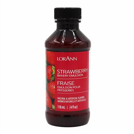 LorAnn Strawberry Bakery Emulsion 4 fl oz.