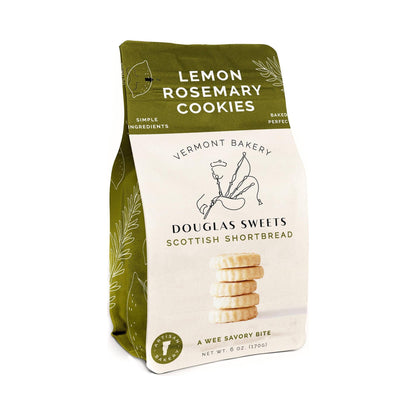 Lemon Rosemary Savory Cookies