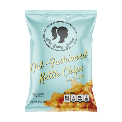 Saucy Ladies Old-Fashioned Kettle Chips - 2oz