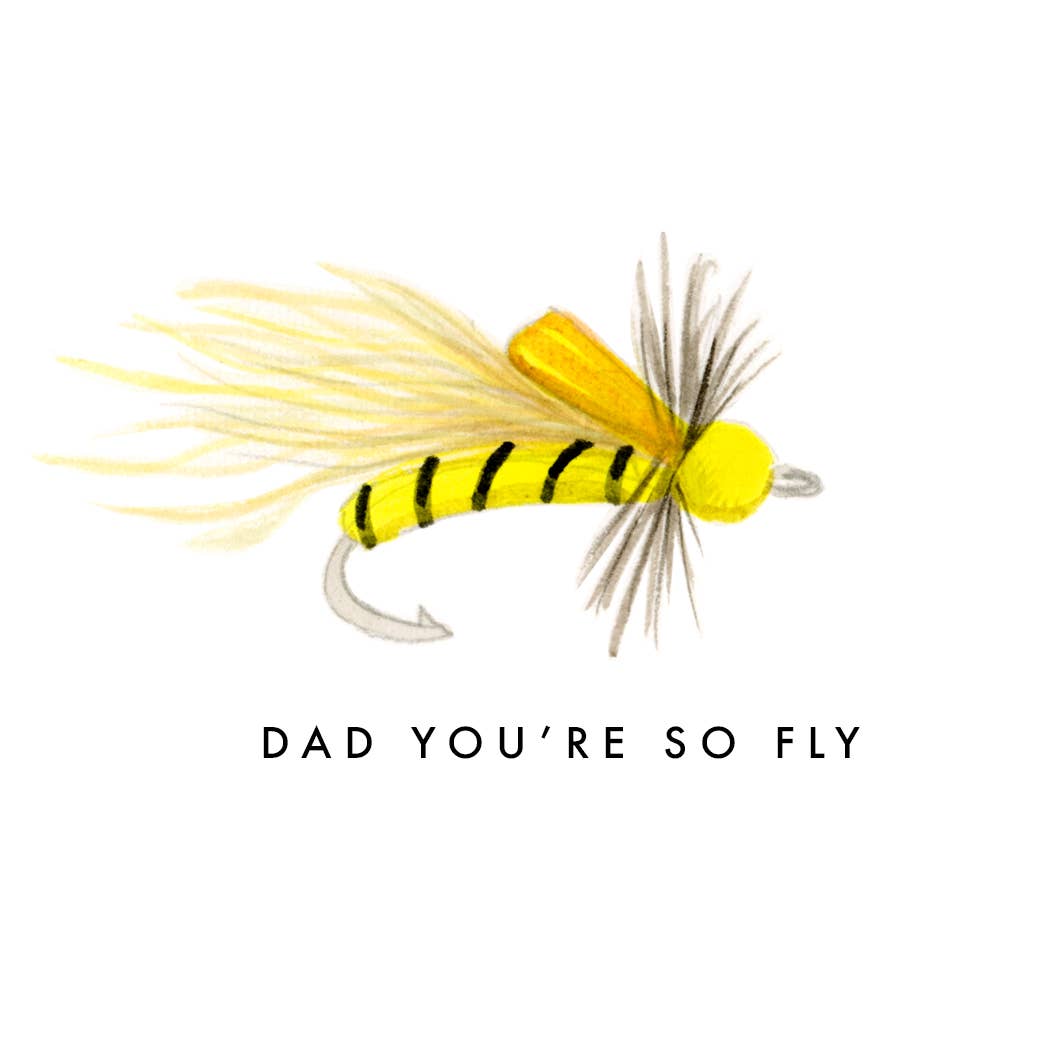 Dad Fly Card