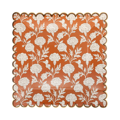 Fall Flora 9" Paper Plate