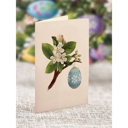 Mini Easter Egg Tree Greeting Card