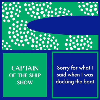 Beach Docking | Funny Party Gift | Cocktail Napkin