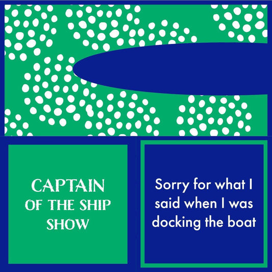 Beach Docking | Funny Party Gift | Cocktail Napkin