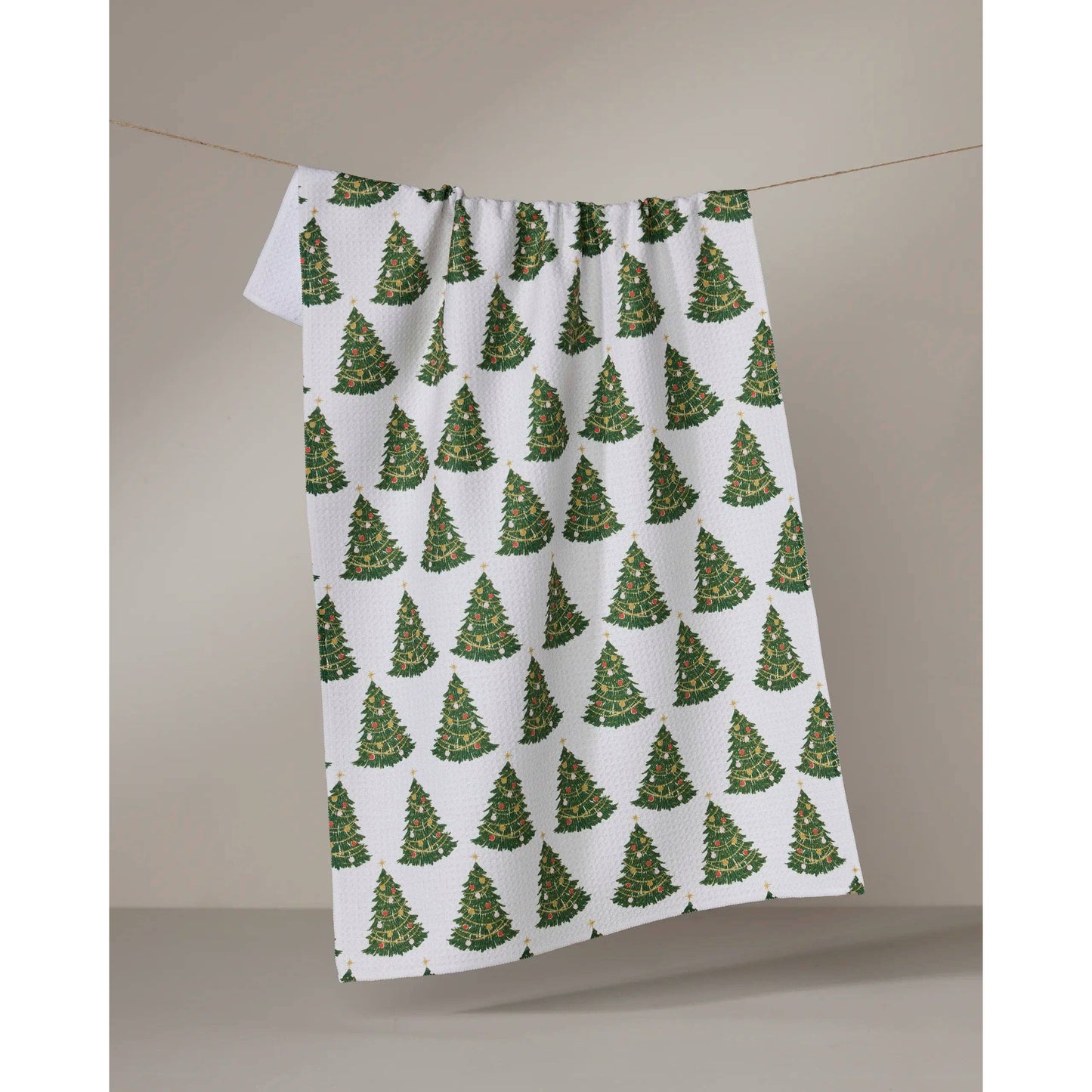 Decked Out Tea Towel