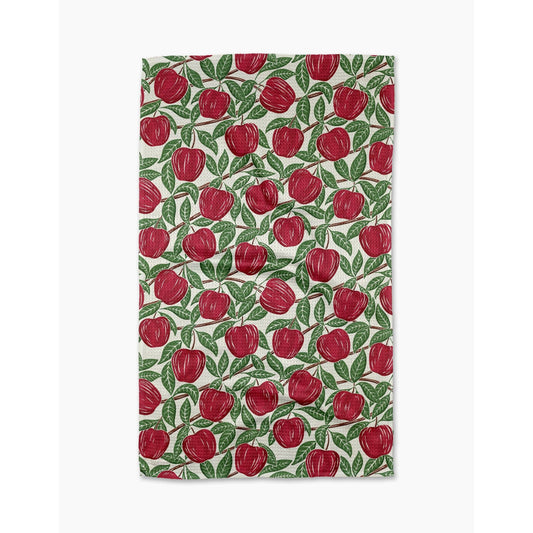 In the Apple Tree Geometry Tea Towel