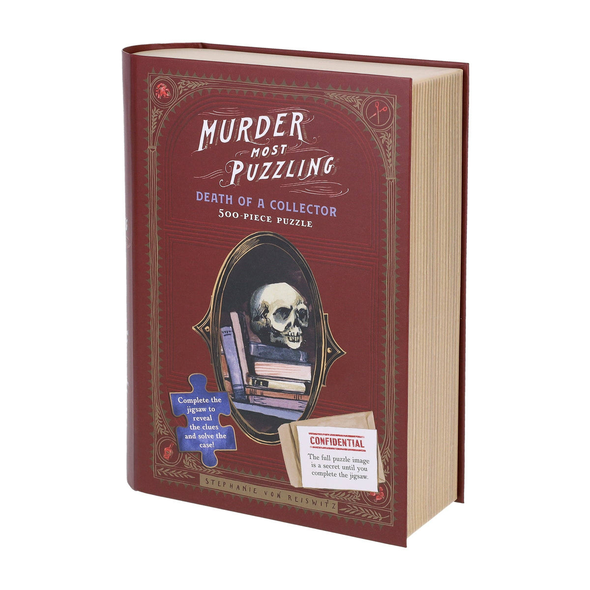 Murder Most Puzzling Death of a Collector 500-Piece Puzzle