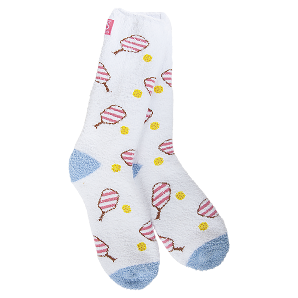 Pickleball Cozy Crew Socks