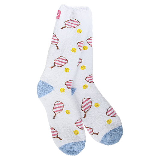 Pickleball Cozy Crew Socks