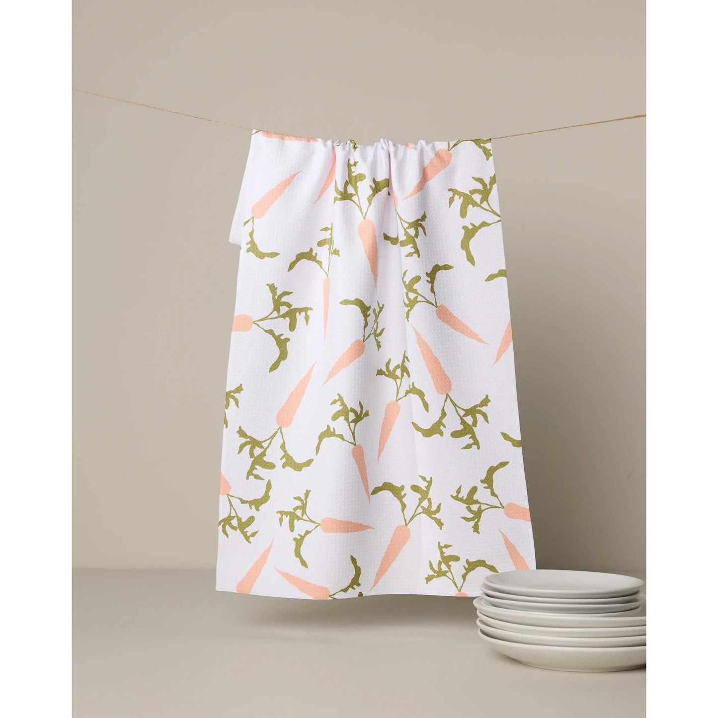 Carrot Toss Tea Towel