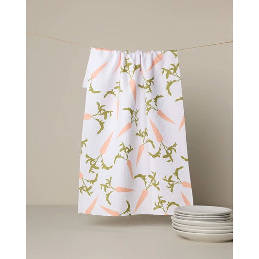 Carrot Toss Tea Towel