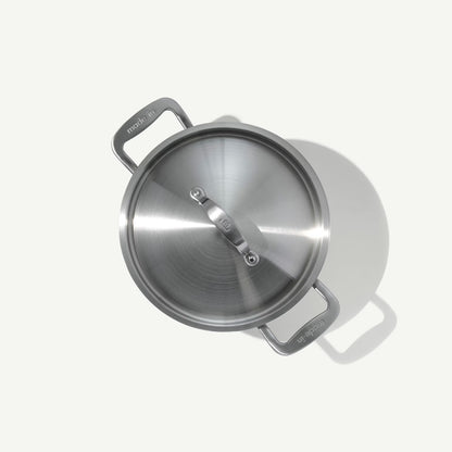 Made In Stainless Clad Stock Pot, 6 Qt