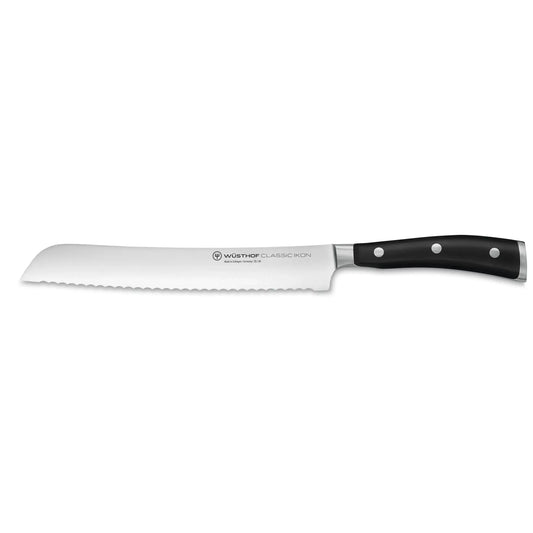 Wusthof Ikon 9"  Serrated Bread Knife