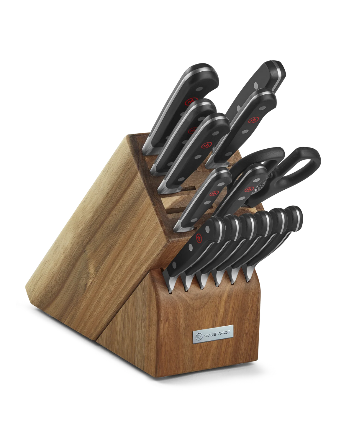 Wusthof 15 Piece Block Set Acacia
