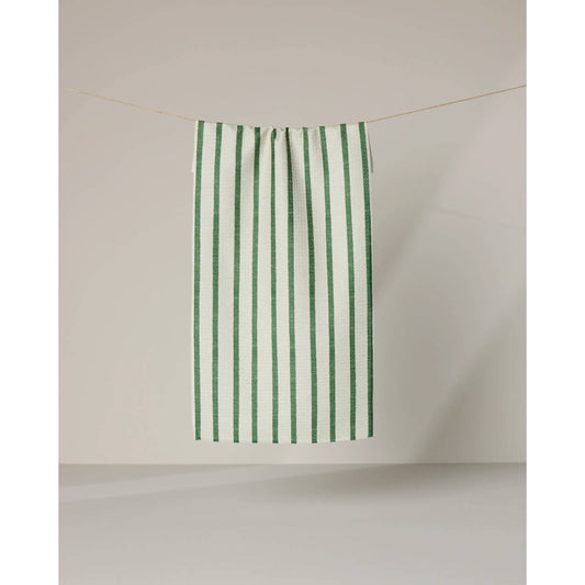 Striped Path Geometry Bar Towel