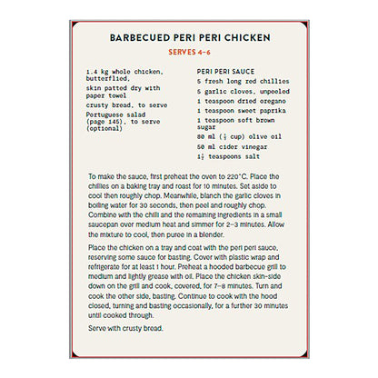 The BBQ Companion: 50 recipe cards for grilling perfection