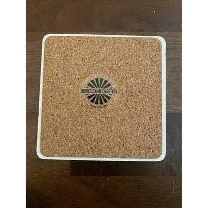 Beach Answer Coaster | Funny Party Gift | Home Bar Decor
