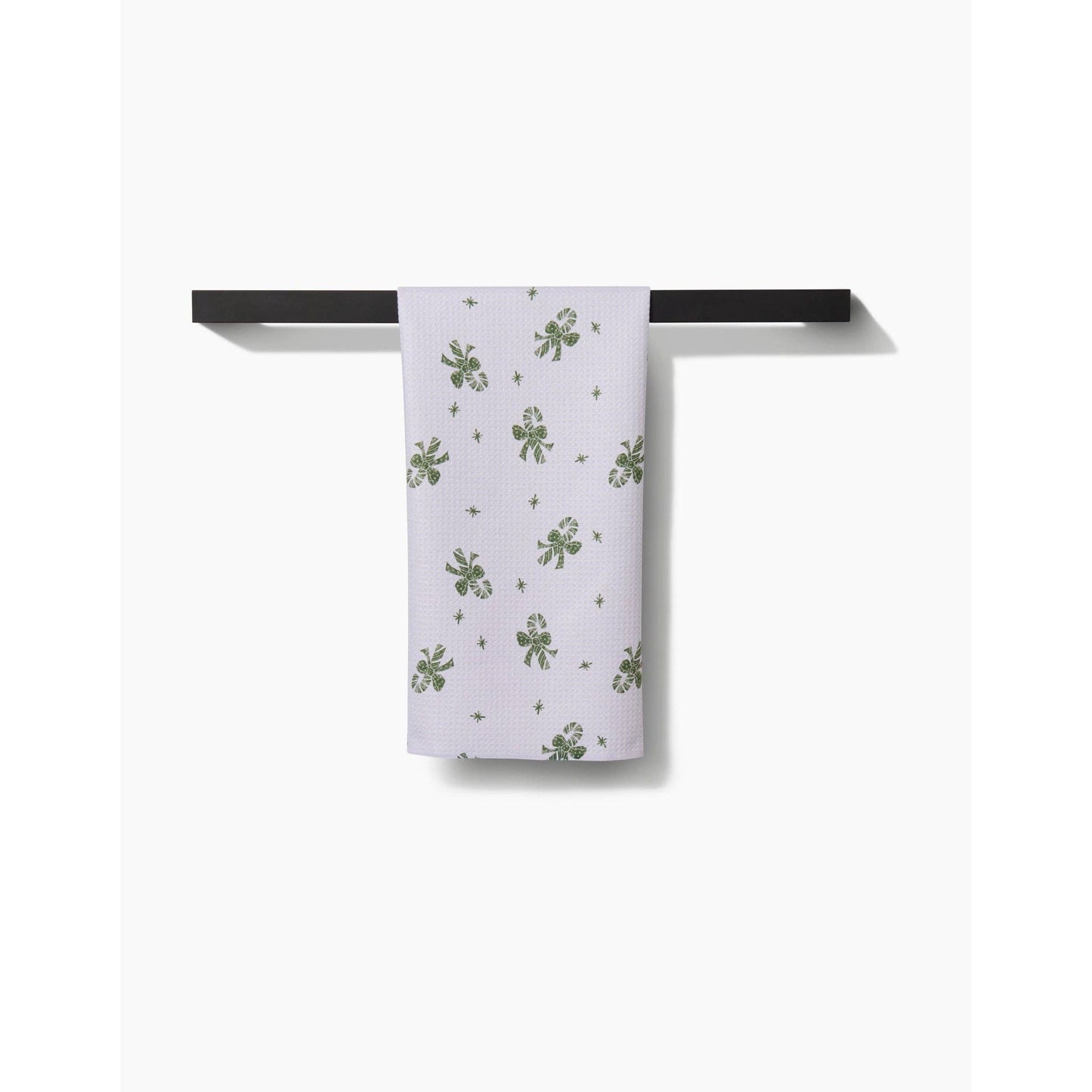 Candy Canes For You Geometry Tea Towel