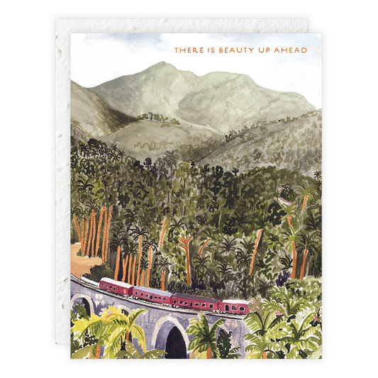Beauty Up Ahead, Encouragement Card