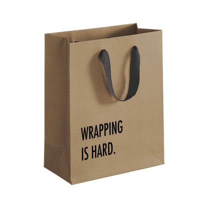Wrapping is Hard Gift Bag